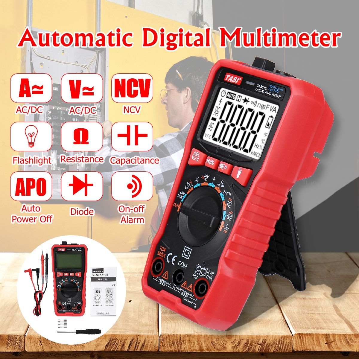 TA801C-Multimeter-High-Precision-Automatic-Digital-Ammeter-Table--AC-and-DC-Universal-Multifunction-1530116
