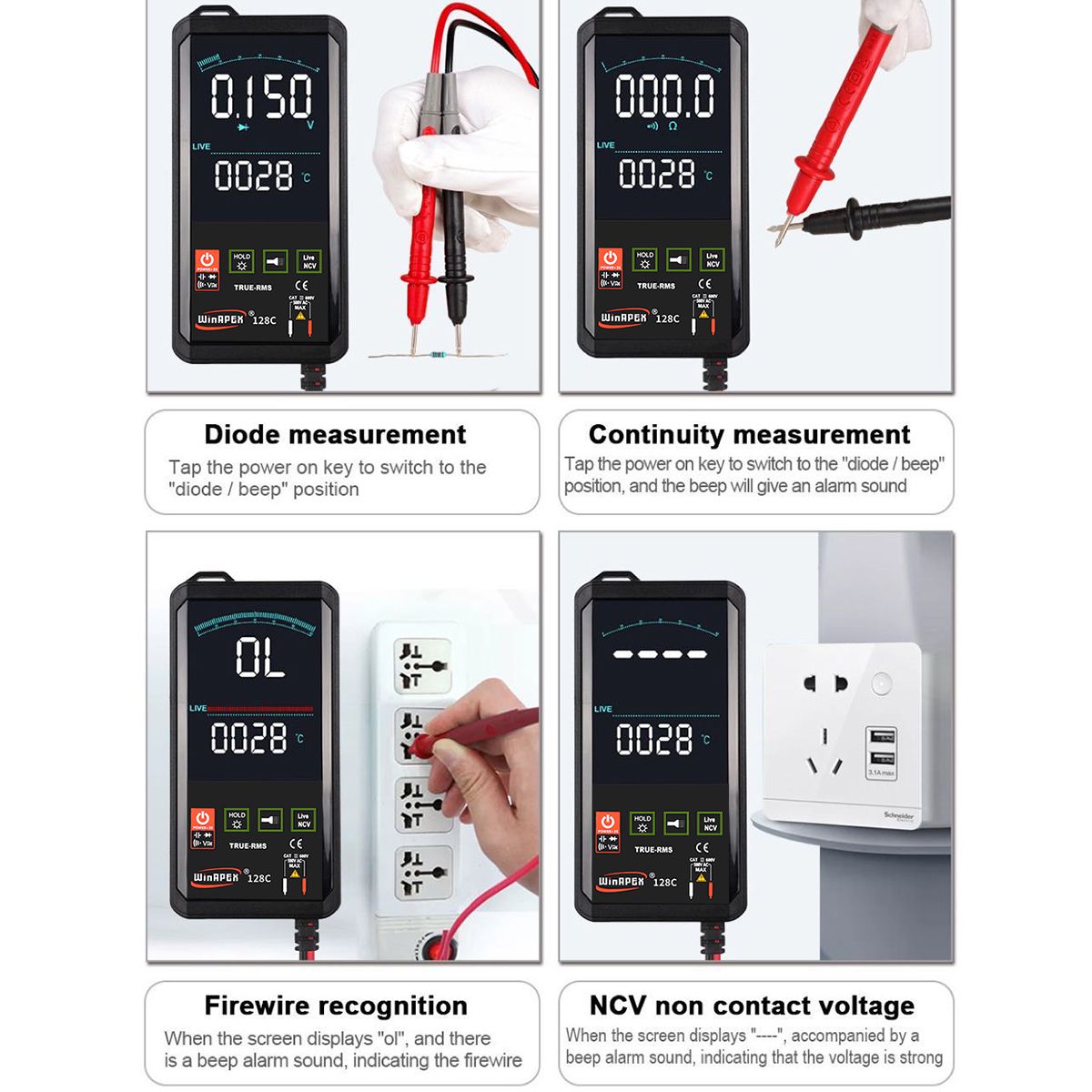 Touch-LCD-Digital-Multimeter-RMS-Auto-Tester-Transistor-AC-DC-Voltmeter-Ohmmeter-1712075