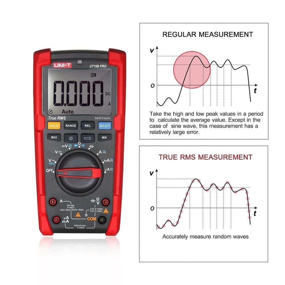 UNI-T-True-RMS-Digital-Multimeter-Auto-Ranging-Multitester-High-Accuracy-Universal-Meter-6000-Counts-1757756