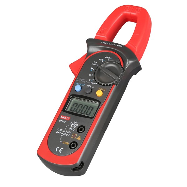UNI-T-UT203-Digital-Clamp-Multimeter-DC-AC-Current-Voltmeter-Tester-89931