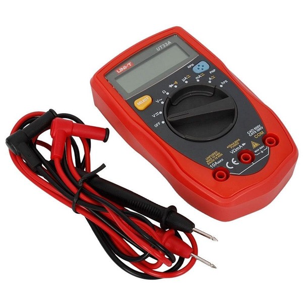 UNI-T-UT33A-Palm-Size-Digital-Mini-Auto-Range-Multimeter-Diode-Transistor-AC-DC-Current-Voltage-Test-1042323