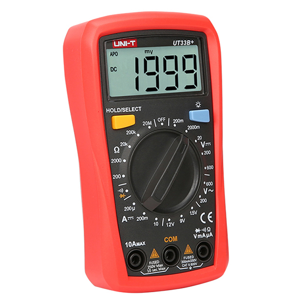 UNI-T-UT33B-Digital-Multimeter-Current-AC-DC-Voltage-Resistance-Diode-Battety-Tester-LCD-Backlight-1213123