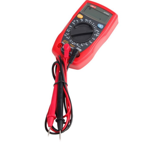 UNI-T-UT33C-Palm-Size-Digital-Handheld-Multimeter-DMM-DC-AC-Ammeter-Voltmeter-Ohm-Tester-1042320