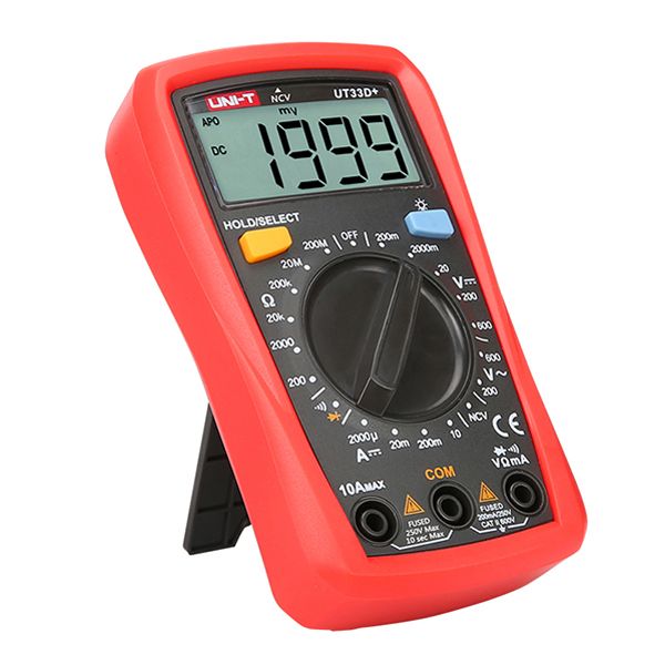 UNI-T-UT33D-Digital-NVC-Multimeter-Voltage-Current-Resistance-Tester-Buzzer-LCD-Backlight-1213126