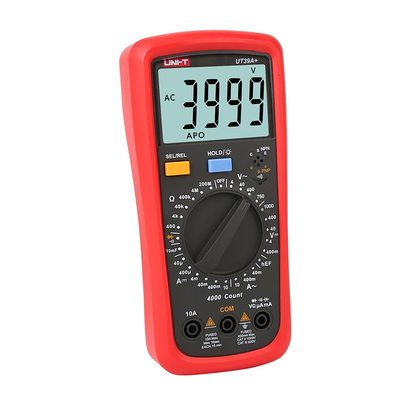 UNI-T-UT39A-Digital-Multimeter-Auto-Range-Tester-Upgraded-from-UT39A-AC-DC-VA-Ohm-Temp-FrequencyHFE--1060566