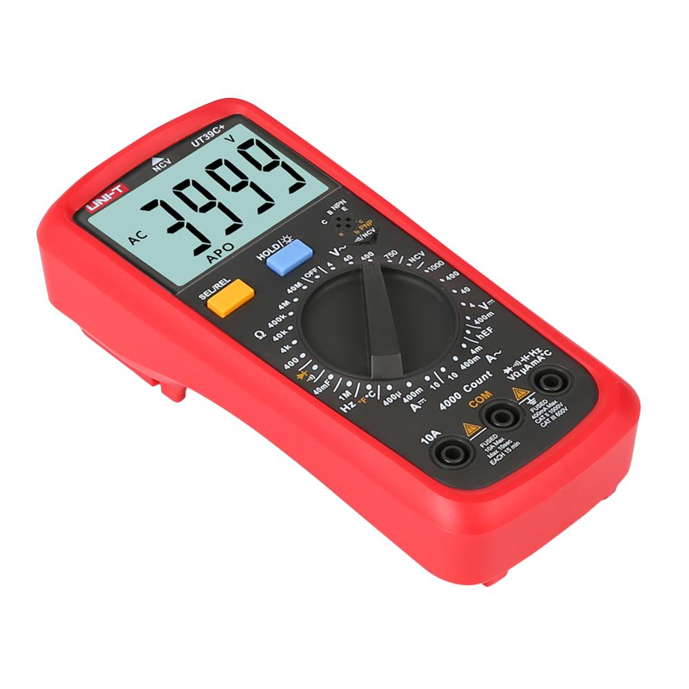 UNI-T-UT39C-Digital-Multimeter-AC-DC-Volt-Amp-Ohm-Capacitance-Temp-Hz-Tester-UT39C-Plus-Data-Hold-1297484