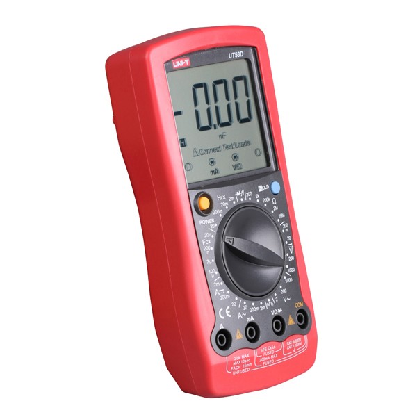 UNI-T-UT58D-LCD-Digital-Volt-Amp-Ohm-Capacitance-Inductance-Multimeter-91760