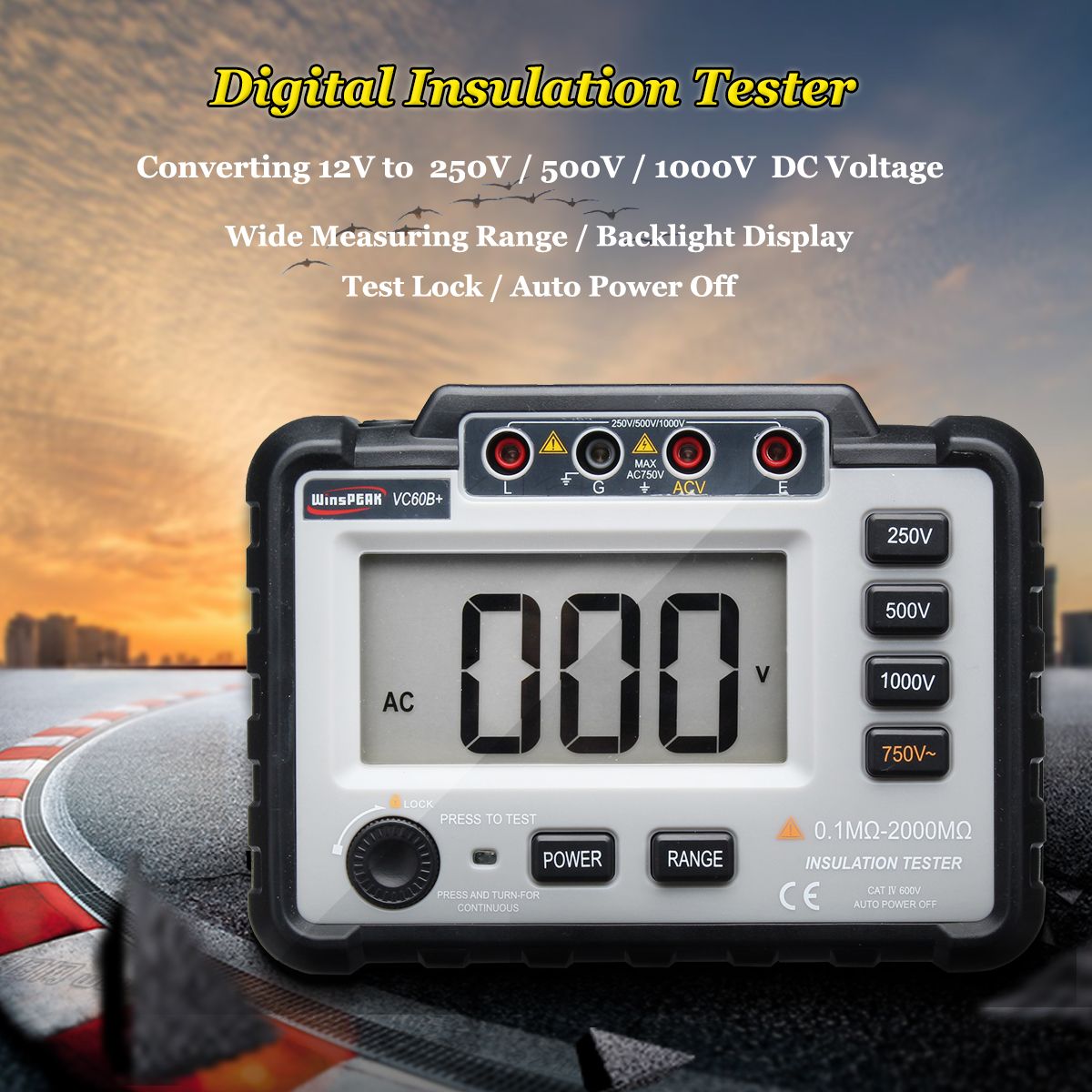 VC60B-Digital-Insulation-Resistance-Tester-Megger-MegOhm-Meter-2505001000V-DC-1261885