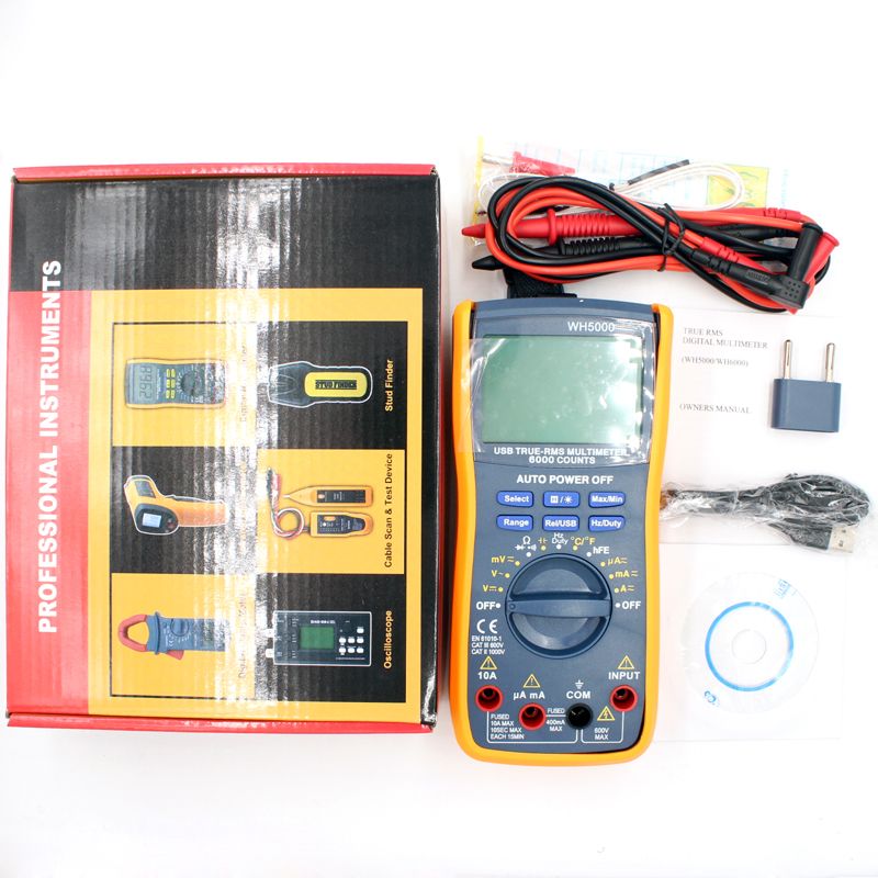 WH5000-Digital-Multimeter-5999-Counts-with-USB-Interface-Auto-Range-with-Backlight-Magnet-hang-AC-DC-1537097