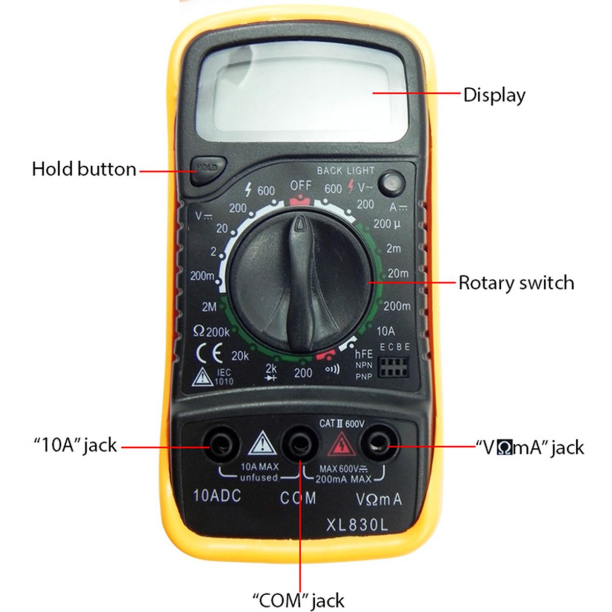 XL830L-LCD-Digital-Multi-Meters-Volt-Meterr-ACDC-Ohm-Meter-Ammeter-Capacitance-OHM-Tester-1107802