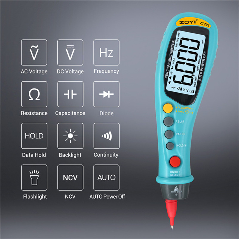 ZT203-6000-Word-Display-Smart-Portable-Table-One-hand-Button-Operation-Digital-Multimeter-1642232