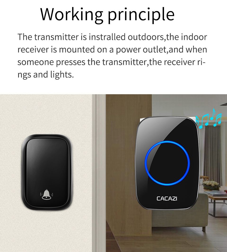 CACAZI-FA58-Wireless-Waterproof-Self-powered-Doorbell-No-Battery-Required-1-Transmitter-1-Receiver-H-1604671