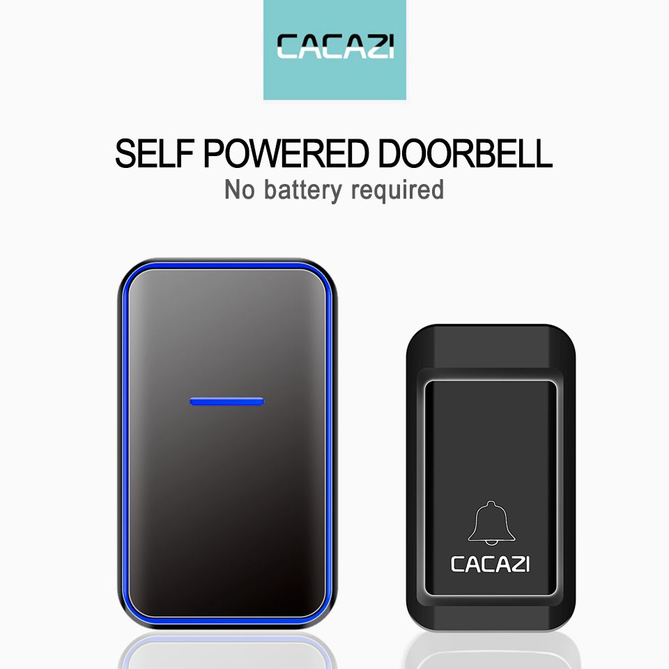 CACAZI-FA68-No-Battery-Required-Home-Wireless-Doorbell-1-Button-1-Receiver-Waterproof-Self-Powered-R-1630645