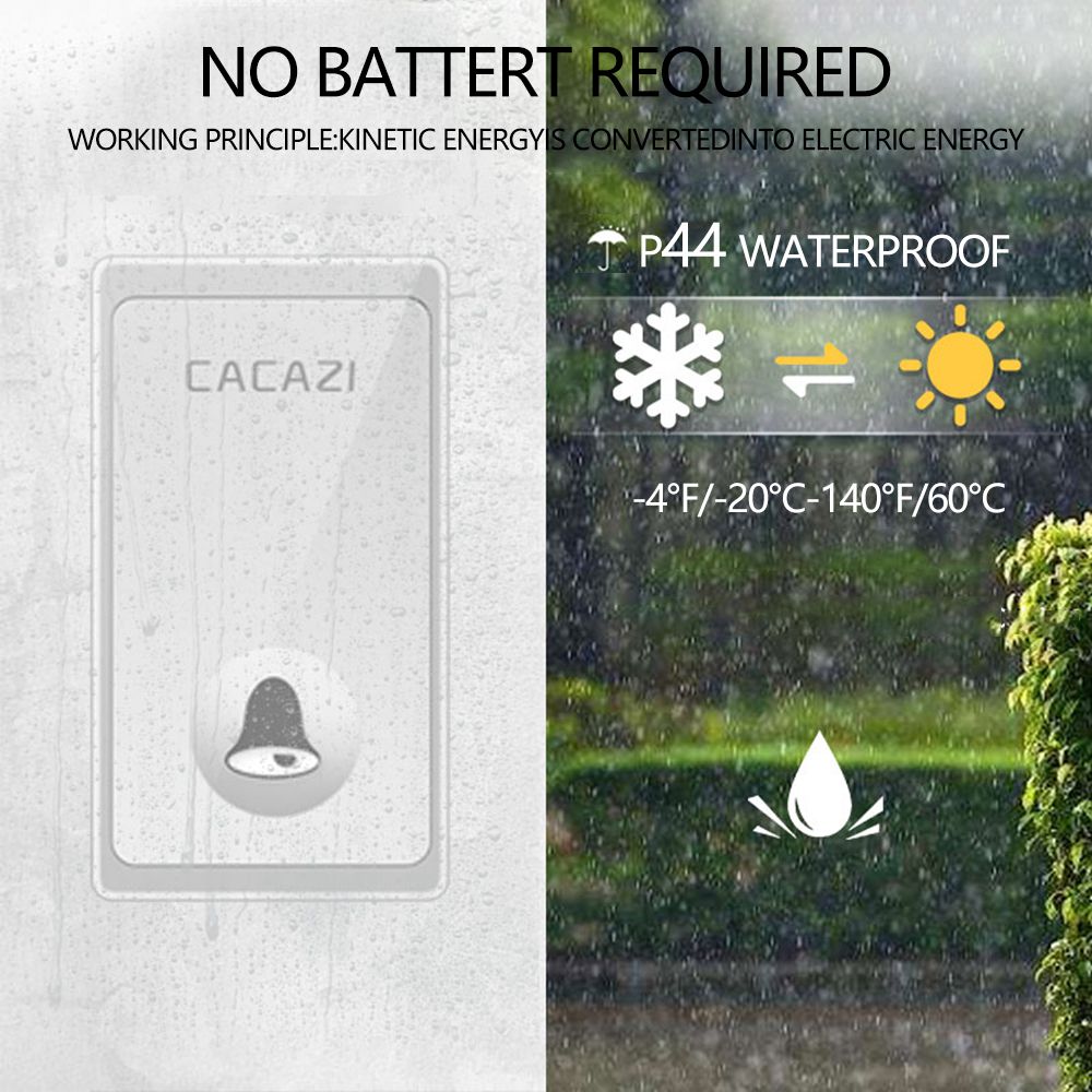 CACAZI-FA80-3-Self-powered-Wireless-Doorbell-3-Receiver-Waterproof-No-Battery-Required-Button-Smart--1630694
