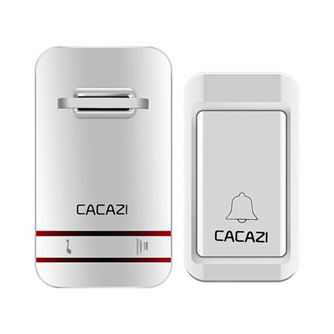 CACAZI-Wireless-Doorbell-No-Battery-Need-Waterproof-Doorbell-Cordless-Remote-AC-110V-220V-EU-US-Plug-1176691