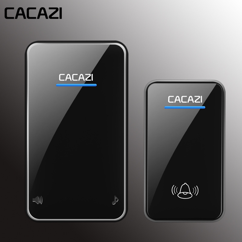 Cacazi-A8-AC-Wireless-Doorbell-Waterproof-300M-Remote-Long-Range-Door-Bell-Door-Chime-2-Receivers-to-1624755