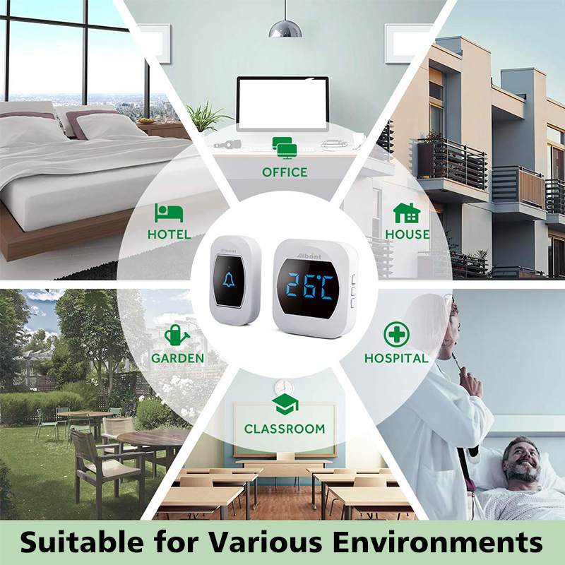 ML-T195-BB-Wireless-Waterproof-DoorBell-Wireless-Smart-Doorbell-LED-Temperature-Display-2-in-1-300M--1714698