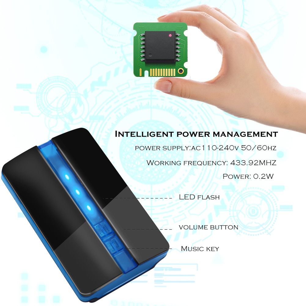 SMATRUL-K33-Self-powered-Waterproof-Wireless-DoorBell-No-Battery-Smart-Door-Bell-Chime-LED-Light-Bla-1640043
