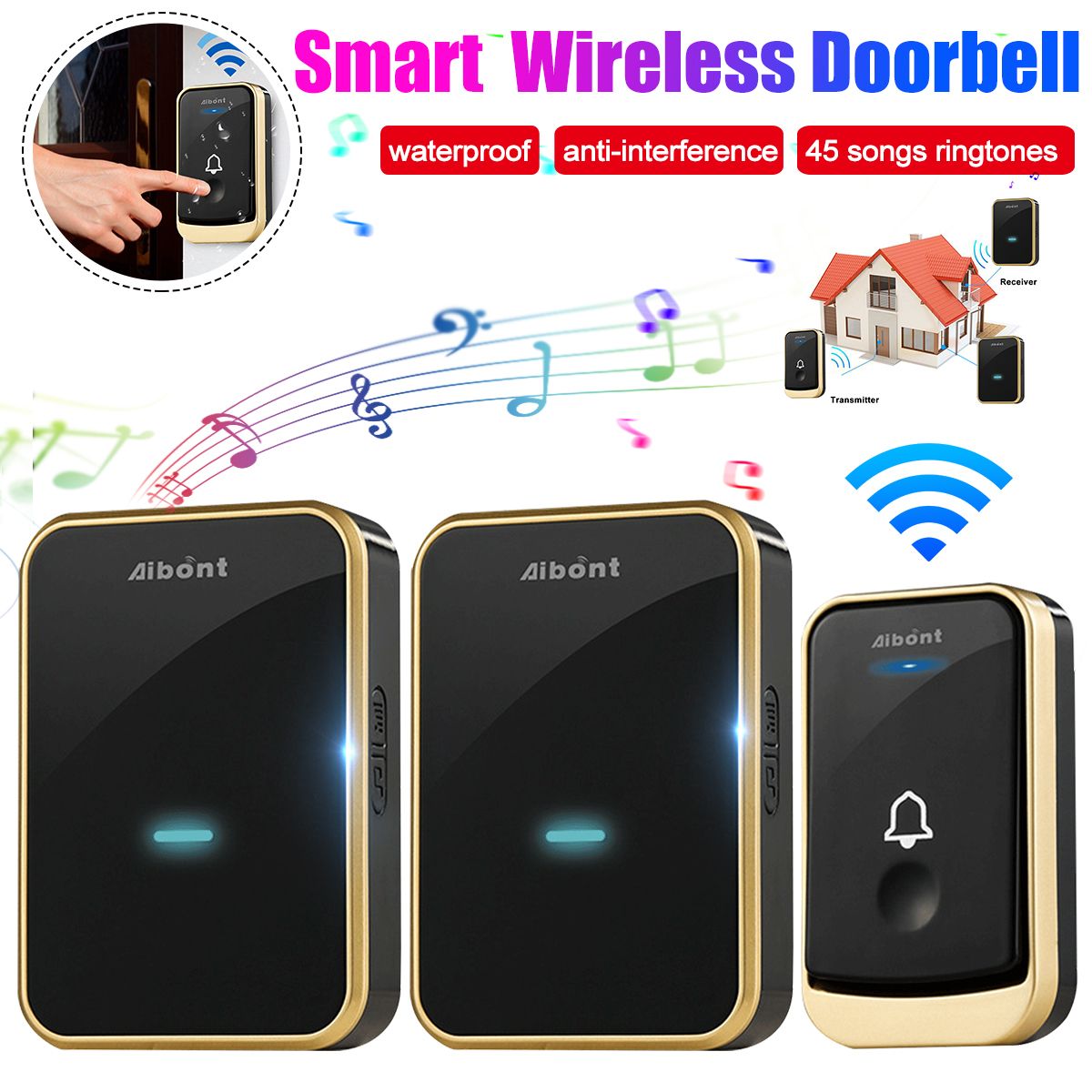 Smart-Wireless-Doorbell-45-Songs-Ringtones--200m-Transmission-Door-Bell-1729993