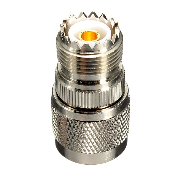 Alloy-Steel-N-Male-Plug-To-UHF-Female-Jack-RF-Adapter-Connector-930790