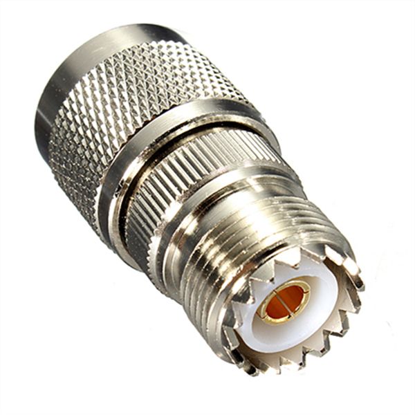 Alloy-Steel-N-Male-Plug-To-UHF-Female-Jack-RF-Adapter-Connector-930790
