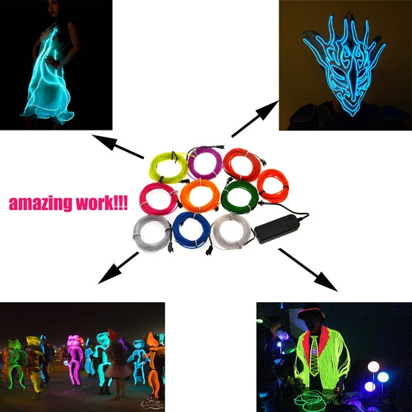 4M-10-colors-3V-Flexible-Neon-EL-Wire-Light-Dance-Party-Decor-Light-958391
