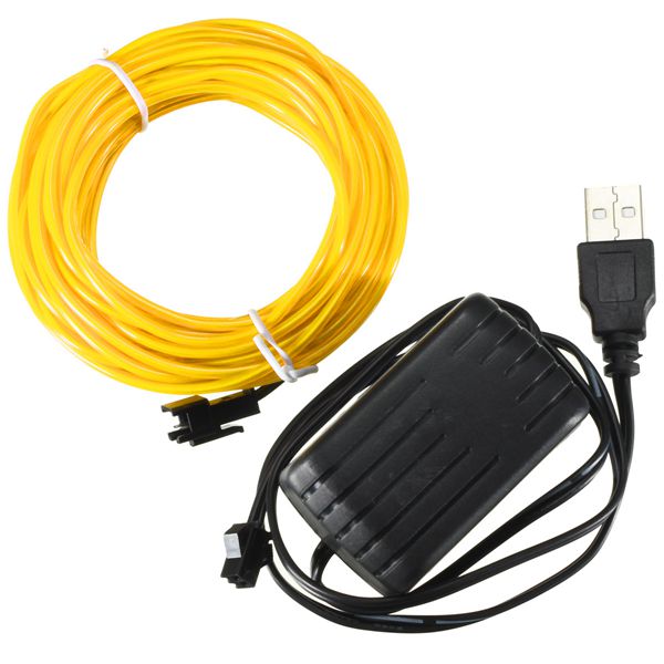 8M-Single-Color-5V-USB-Flexible-Neon-EL-Wire-Light-Dance-Party-Decor-Light-995214