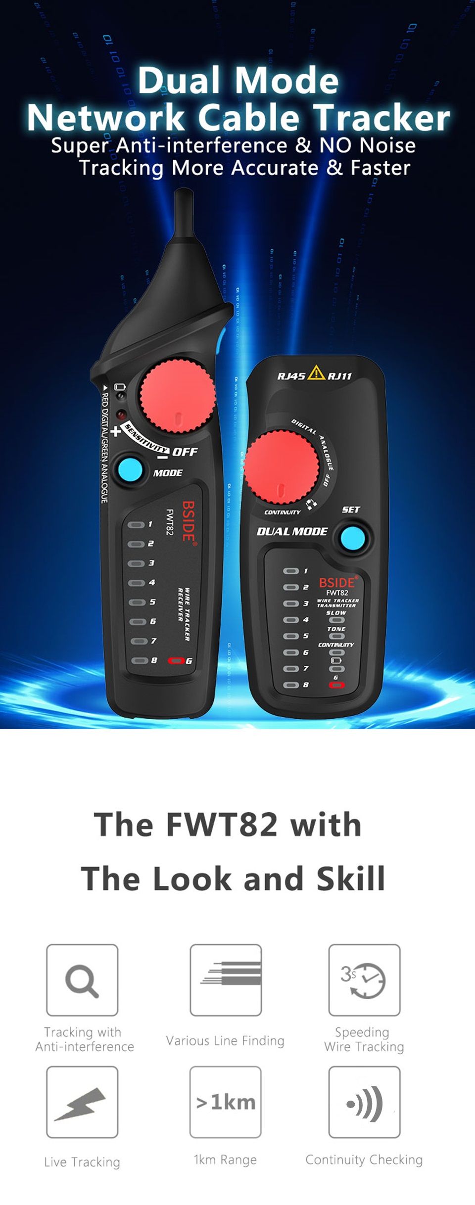 BSIDE-FWT82-Dual-Mode-Network-Cable-Tracker-Tester-Wire-Toner-RJ45-RJ11-Ethernet-LAN-Tracer-Analyzer-1544595