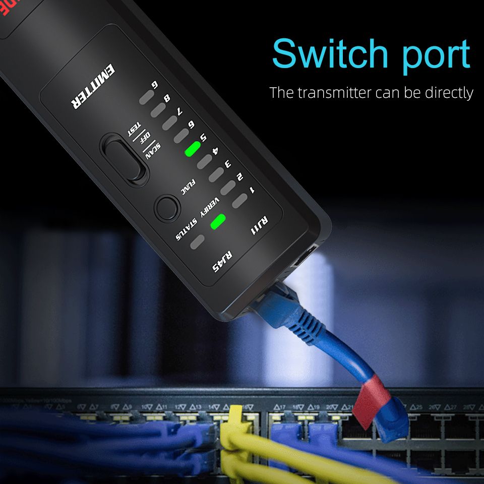 BSIDE-FWT8X-Network-Cable-Tracker-Detecteur-RJ1145-Lan-Ethernet-Phone-Wire-Tester-Finder-Telecom-Too-1753055