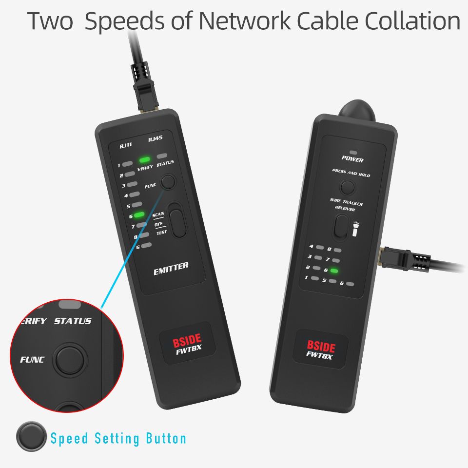 BSIDE-FWT8X-Network-Cable-Tracker-Detecteur-RJ1145-Lan-Ethernet-Phone-Wire-Tester-Finder-Telecom-Too-1753055