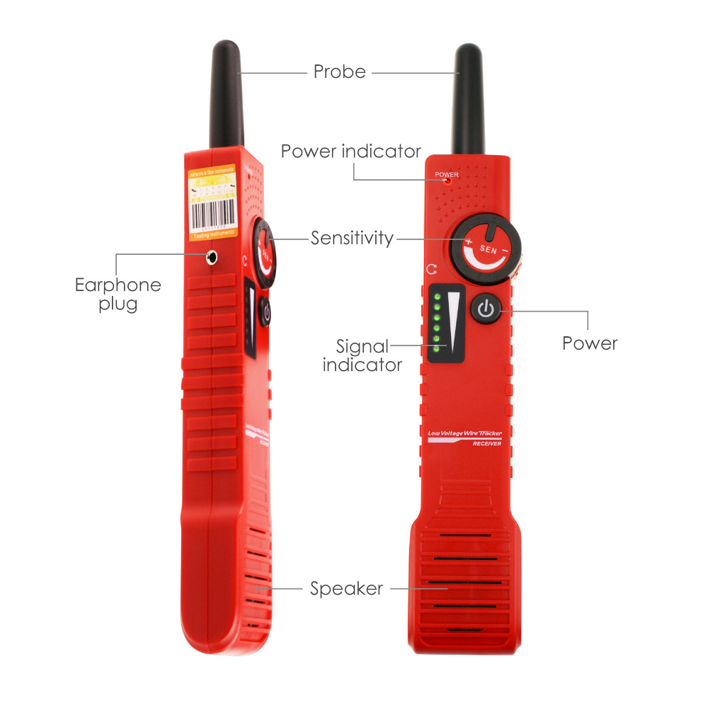 Cable-Tracker-Detector-Tester-for-low-Voltage-with-Polarity-Test-Function-Wire-Locator-amp-Rechargea-1618681