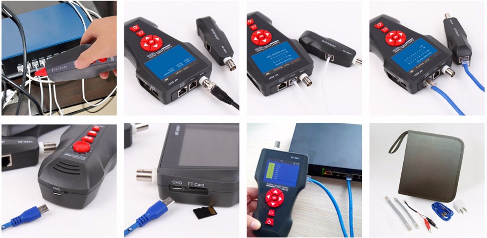 New-NF-8601-Multifunctional-Network-Cable-Tester-LCD-Cable-length-Tester-Breakpoint-Tester-1150049