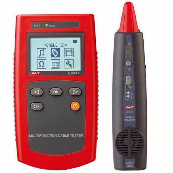UNI-T-UT681A-Portable-Network-Tester-Multi-Function-Cable-Finder-with-Loop-Resistance-Test-and-Wire--1105510