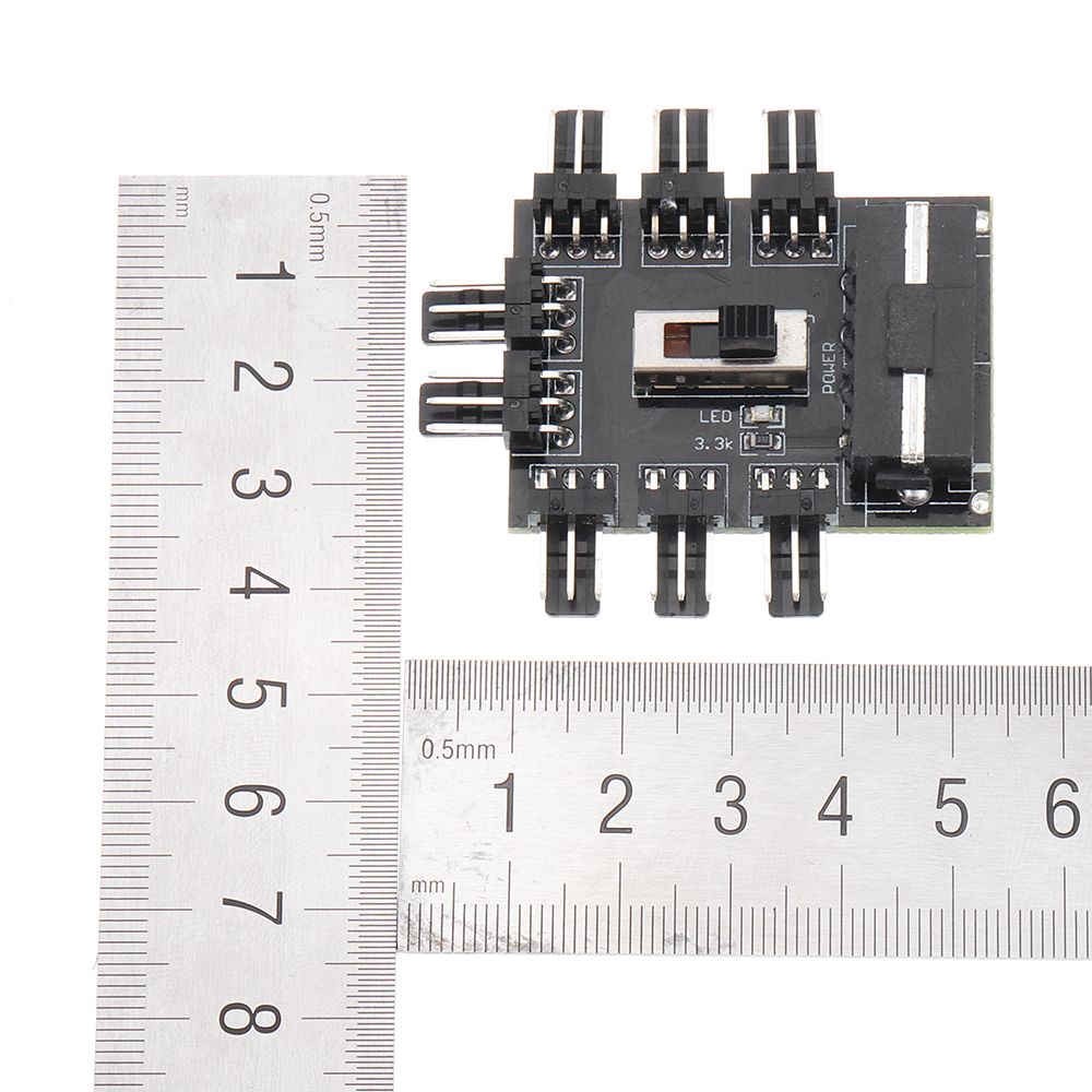 1-to-8-3Pin-Fan-Hub-PWM-Molex-Splitter-PC-Mining-Cable-12V-4P-Power-Supply-Cooler-Cooling-Speed-Cont-1545486