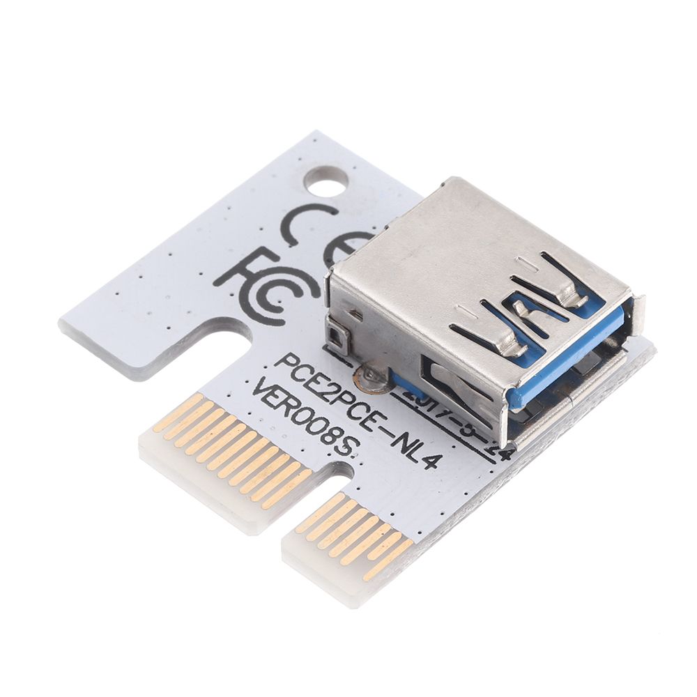 USB30-PCI-E-1x-To-16-x-SATA-4P6P-Extender-Riser-Card-Adapter-Power-Cable-Miner-1437646