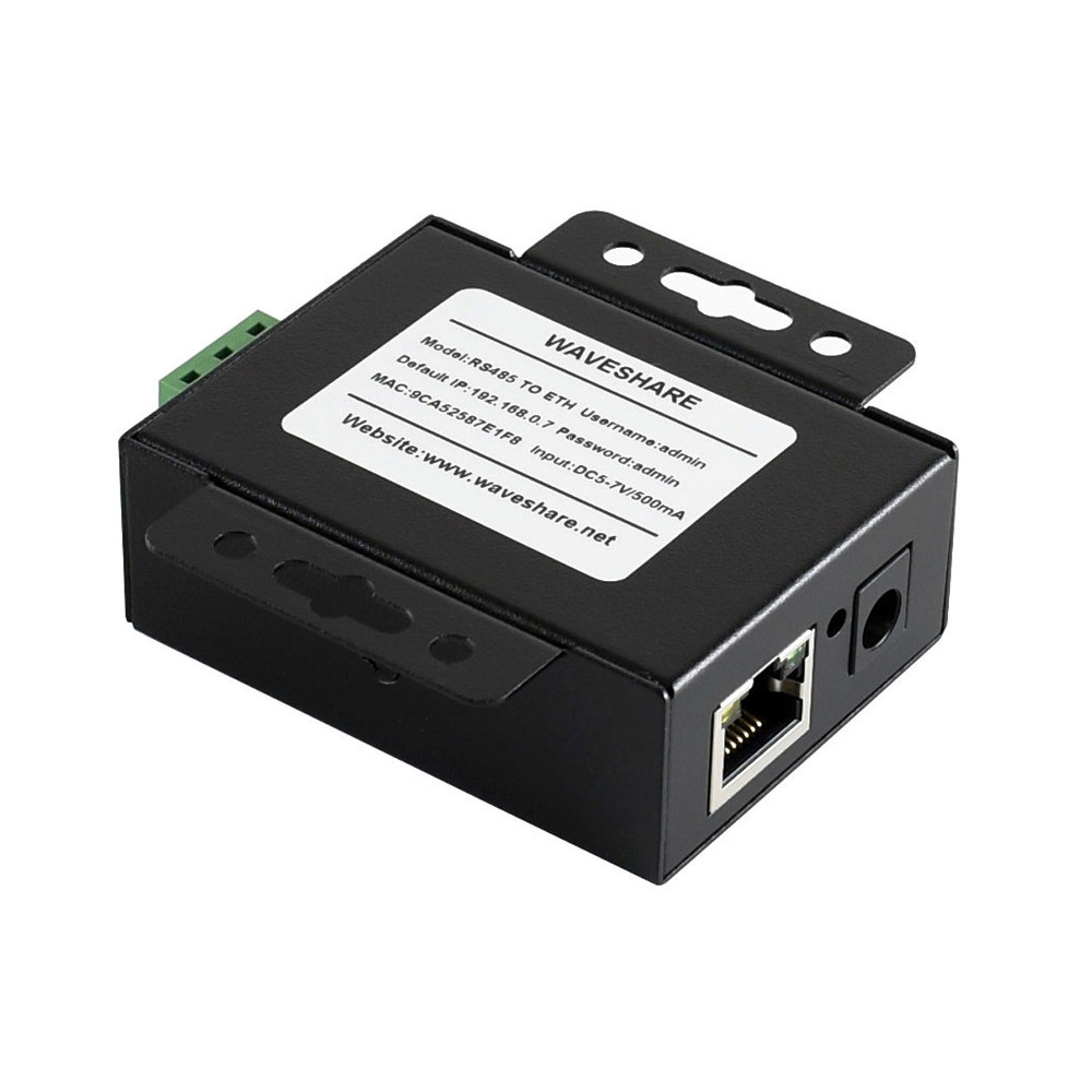 Wavesharereg-Two-way-Transparent-Transmission-Serial-Server-RS485-to-Ethernet-Module-RJ45-Network-Po-1697682