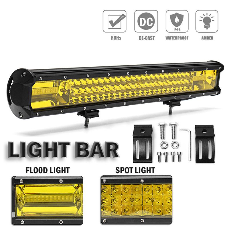 22Inch-162W-Tri-Row-108LED-Work-Light-Bar-Flood-Spot-Combo-Lamps-Bar-for-Offroad-4WD-SUV-Truck-1274016