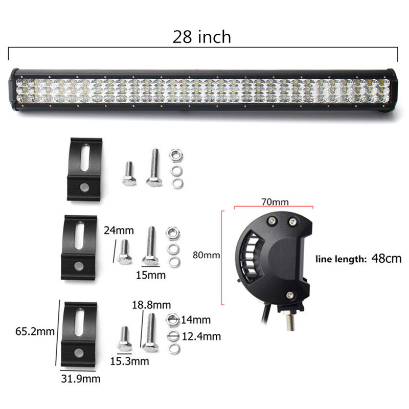 28-Inch-450W-LED-Light-Bar-Flood-Spot-Combo-Off-Road-Car-Truck-10-30V-1187688