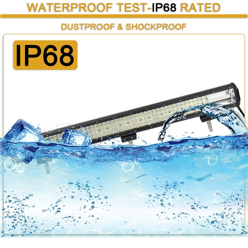 29Inch-98W-Quad-row-196LED-Work-Light-Bar-Flood-Spot-Combo-Lamps-Bar-for-Offroad-4WD-SUV-Truck-1419771