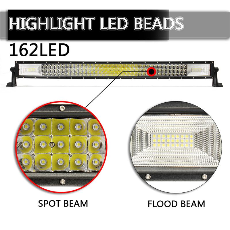 32-Inch-162LED-Car-LED-Light-Work-Lamp-Bar-Off-road-486W-48600LM-White-6000K-Combo-Light-Waterproof--1633732