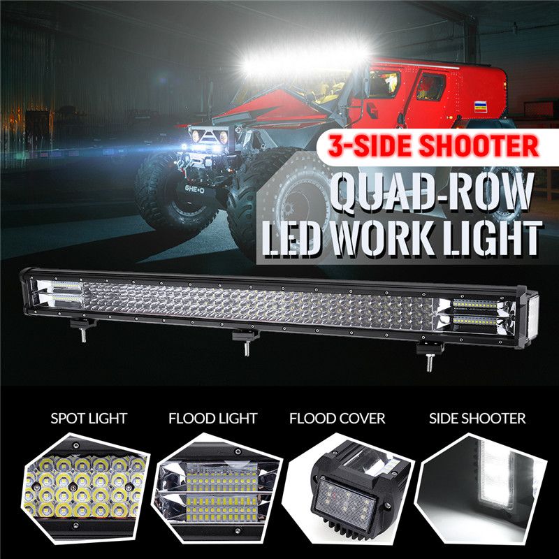 32Inch-LED-Work-Light-Bars-with-Side-Shooter-Combo-Beam-Fog-Lamp-672W-67200LM-for-Off-Road-ATV-1390764