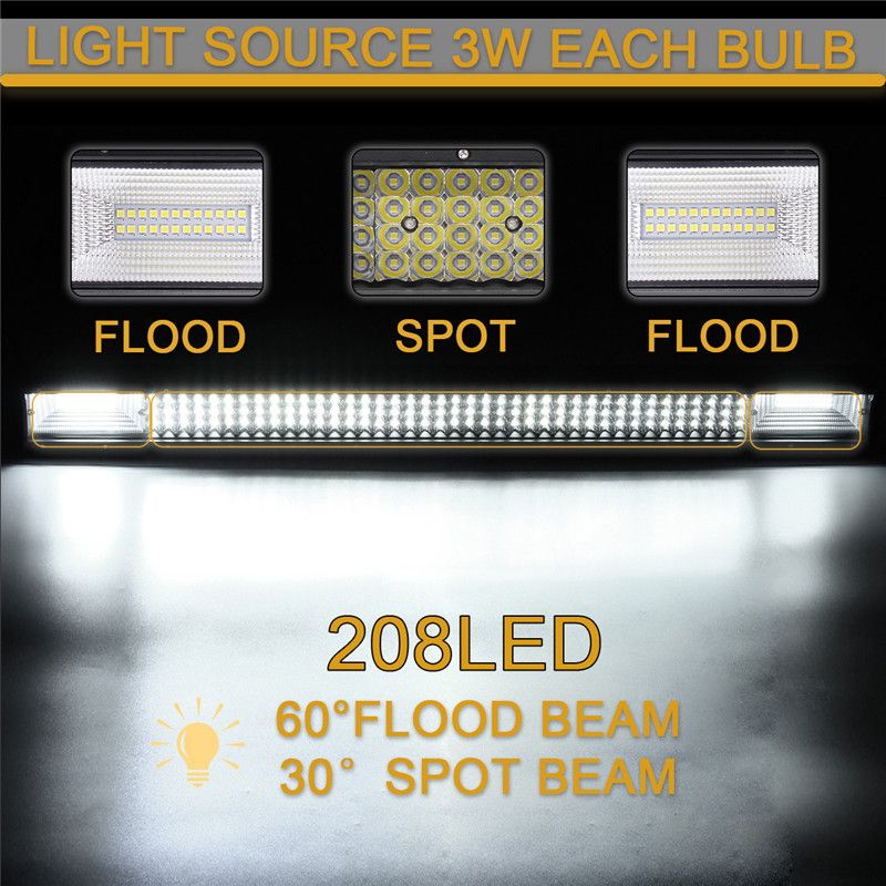 32quot-208LED-White-LED-Light-Bar-Aluminum-Alloy-Shell-Work-Light-For-ATV-Off-road-1800W-Quad-Row-1674123