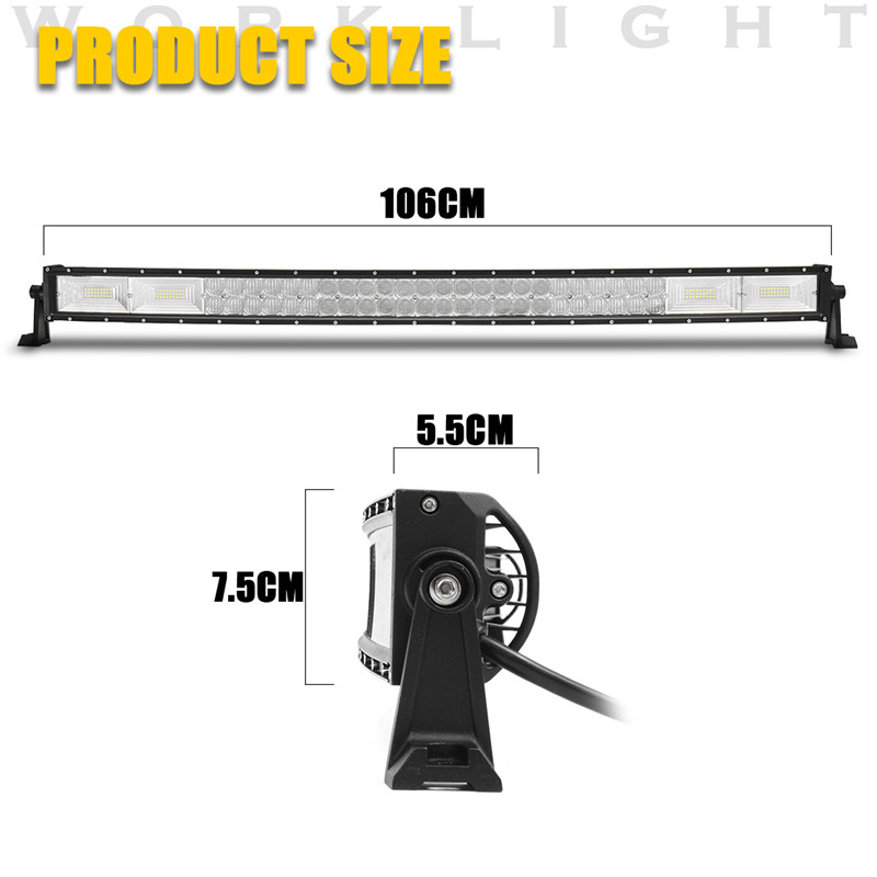 5D-42-Inch-3030-156Led-DC10-30V-1400W-216000LM-6000K-Off-Road-LED-Light-Bars-Car-Working-Lamp-IP68-W-1554873