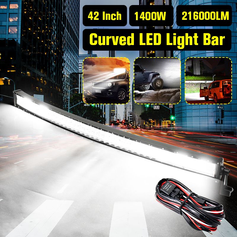 5D-42-Inch-3030-156Led-DC10-30V-1400W-216000LM-6000K-Off-Road-LED-Light-Bars-Car-Working-Lamp-IP68-W-1554873