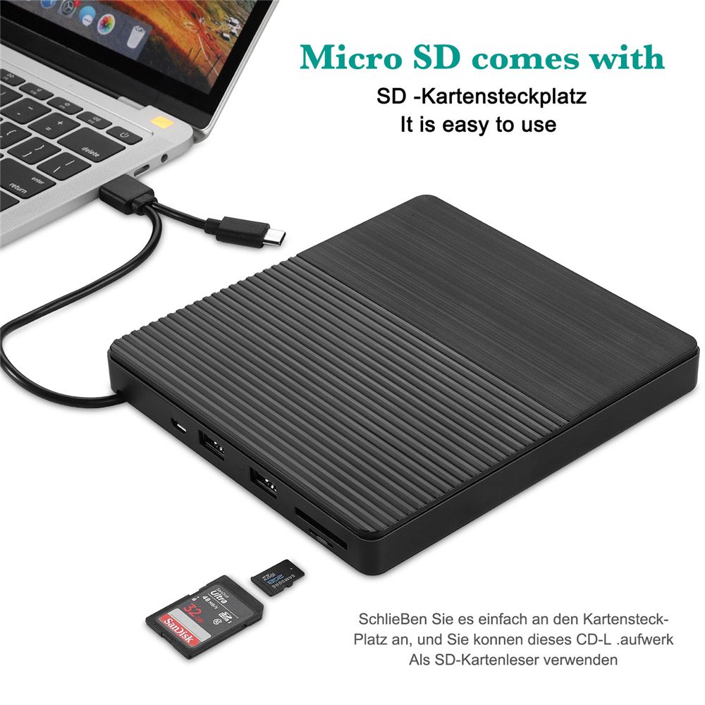 External-Optical-Drive-USB30-Type-C-CD-Burner-Multifunctional-High-Speed-CDDVD-Player-TFSD-Card-Read-1687452