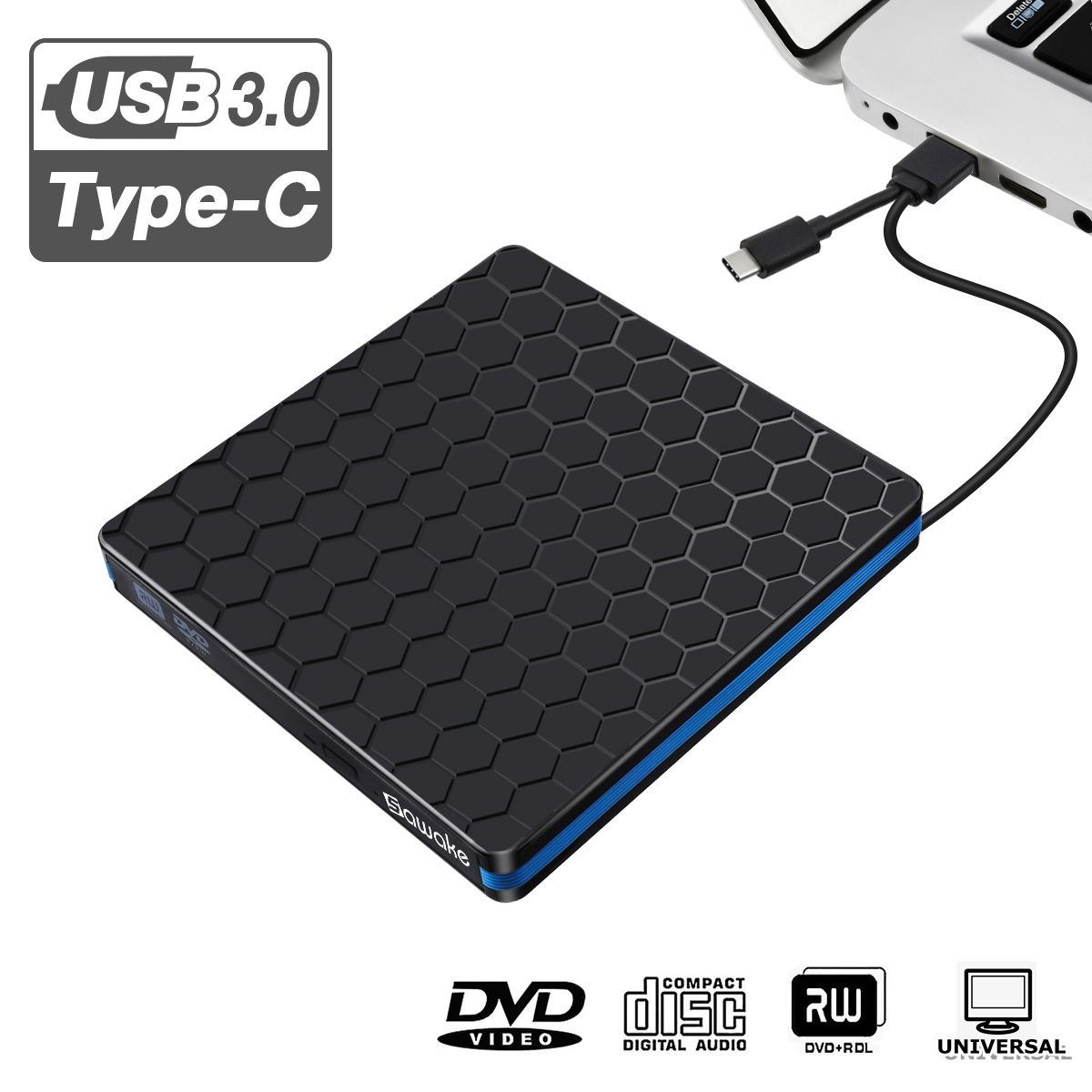 USB-30-Type-C-External-CD-DVD-Drive-Dual-Port-DVD-RW-Player-Portable-Optical-Drive-Burner-Writer-Rew-1704585