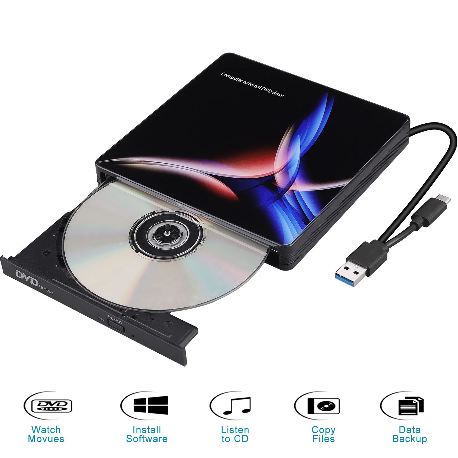 USB-C-External-Optical-Drive-USB-30-Type-C-CDDVD-Player-CD-Burner-for-PC-Laptop-Windows-1644297