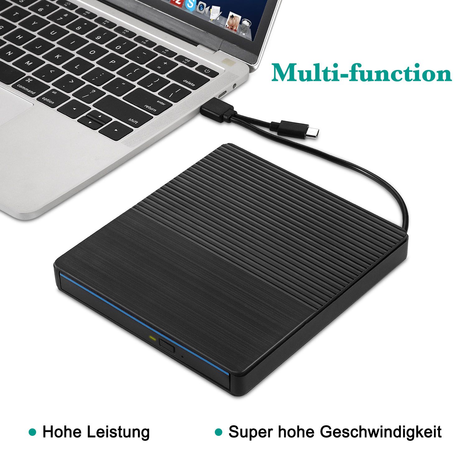 Ultra-thin-USB-30-External-Optical-Drive-USB-C-Burner-Notebook-DVD-RW-DVDCD-MacBook-LaptopType-C-CD--1644325