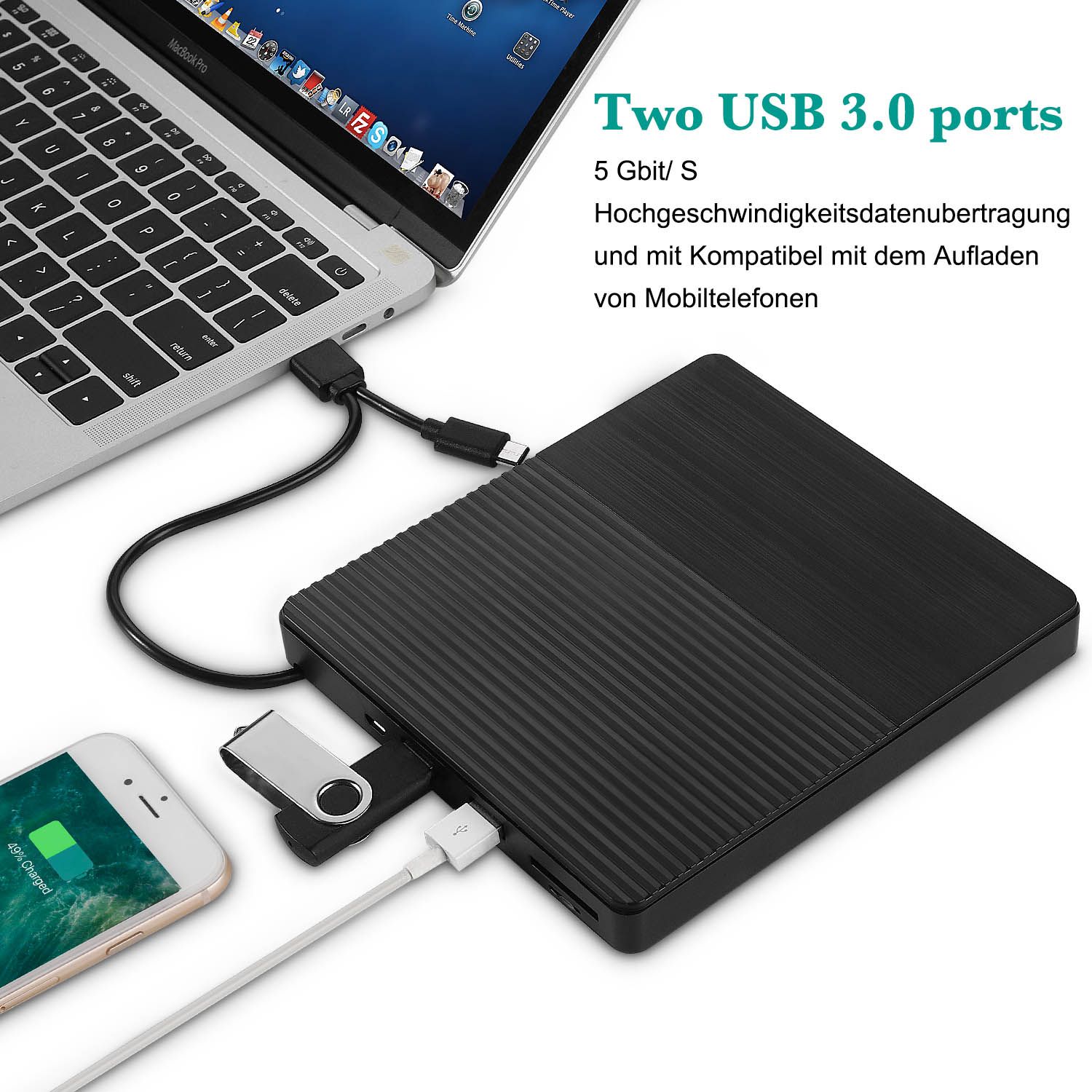 Ultra-thin-USB-30-External-Optical-Drive-USB-C-Burner-Notebook-DVD-RW-DVDCD-MacBook-LaptopType-C-CD--1644325