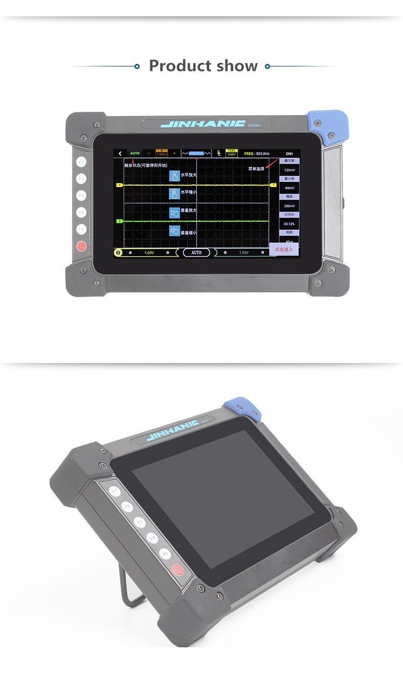 ADO204-Handheld-Digital-Storage-Oscilloscope-7-Inch-Touch-Screen-4-Channel-Probe-100MSas-Digital-Mul-1764474